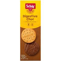 Galleta Digestive de chocolate sin gluten SCHAR, caja 150 g