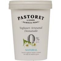 Iogurt desnatat natural PASTORET, pot 500 g