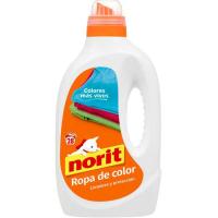 Detergente ropa de color NORIT, garrafa 28 dosis