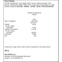 Panellets cocos blanco MUSFI'S, bandeja 211 g