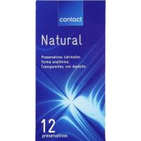 Preservatius naturals CONTACT, caixa 12 u