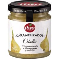 Ceba caramel·litzada amb oli d`oliva IBSA, flascó 240 g
