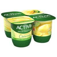 Bífidus cremós sabor llima-llimona ACTIVIA, pack 4x115 g