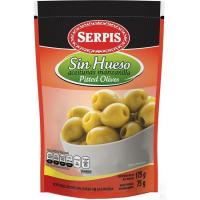 Olives camamilla sense os SERPIS, bossa 75 g