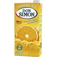 Nèctar de taronja DON SIMON Disfruta, brik 2 litres