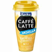 Cafè exòtica vainilla de Arábia CAFFÈ LATTE KAIKU, got 230 ml