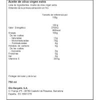 Aceite de oliva virgen extra LES TRILLES, garrafa 2 litros