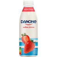 Llet fermentada líquida sabor fresa DANONE, ampolla 550 g