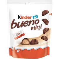 Barreta de xocolata mini T20 KINDER Bueno, bossa 108 g