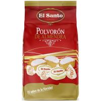 Polvorón de almendra EL SANTO, bolsa 400 g