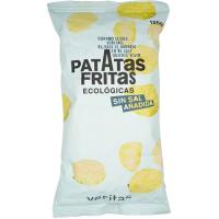 Patates fregides sense sal gira-sol VERITAS, bossa 125 g