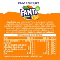 Refresc de taronja FANTA Zero, pack 2x2 litres