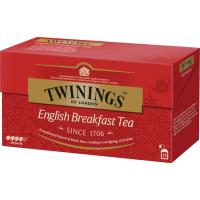Te English Breakfast TWININGS, caixa 25 sobres