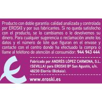 Colines con aceite de oliva EROSKI, bolsa 250 g