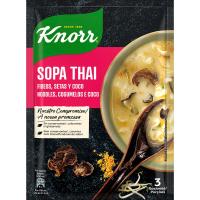 Sopa deshidratat Thai KNORR, sobre 69 g
