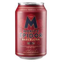 Cervesa Epidor MORITZ, llauna 33 cl