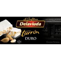 Torró dur suprema DELAVIUDA, caixa 250 g