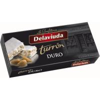 Torró dur suprema DELAVIUDA, caixa 250 g