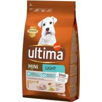 Aliment light per a gos mini ULTIMA, sac 1,5 kg