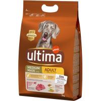 Aliment de bou-arròs per a gos adult ULTIMA, sac 3 kg
