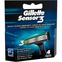 Carregador d`afaitar GILLETTE Sensor 3, pack 4 u