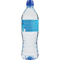 Aigua mineral natural EROSKI, botellín tap sport 75 cl
