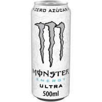 Beguda energètica Ultra White MONSTER, llauna 50 cl