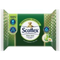 Paper higienic humit d`àloe vera SCOTTEX, paquet 66 u