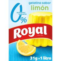 Gelatina de llimona 0% sucres ROYAL, caixa 31 g