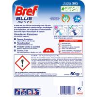 Netejador wc poder actiu blau floral BREF, pack 50 g