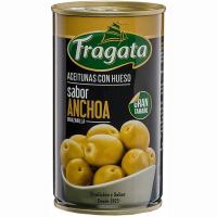 Olives camamilla sabor anxova FRAGATA, llauna 180 g