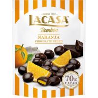 Divinos bombón de naranja LACASA, bolsa 125 g