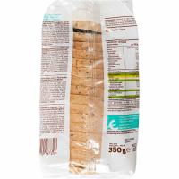 Pan de molde cereales-semillas sin gluten EROSKI, paquete 350 g