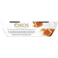 Iogurt grec de caramel OIKOS, pack 2x110 g