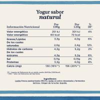 Iogurt natural DANONE, pack 4x120 g