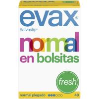 Protegeslip normal plegat fresh EVAX, caixa 40 u