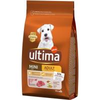 Aliment de bou per a gos mini adult ULTIMA, sac 1,5 kg