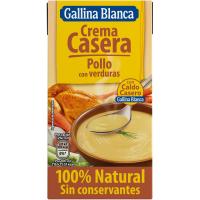 Crema de pollo con verduras GALLINA BLANCA, brik 500 ml