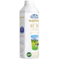 Leche desnatada suprema ASTURIANA, brik 1 litro