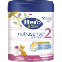 Llet en pols Nutrasense Premium 2 HERO Baby, llauna 800 g