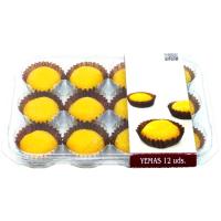 Yemas MUSFI'S, bandeja 12 uds 240 g