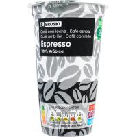 Cafè espresso EROSKI, got 250 ml