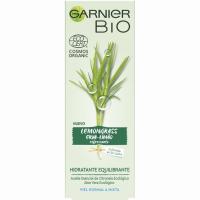 Crema hidratant de lemongrass GARNIER BIO, tub 50 ml