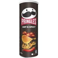 Aperitiu hot&spicy PRINGLES, tub 165 g