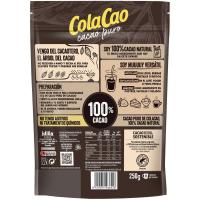 Cola Cao Colacao Cacao en polvo natural, 0% sin azúcares añadidos colacao  0% 300 g