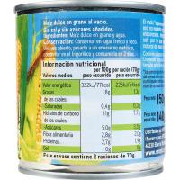 Blat de moro sense sal-sense sucre afegit EROSKI , pack 2x140 g