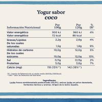 Iogurt sabor coco DANONE, pack 4x120 g