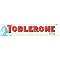 Barrita de choco blanco TOBLERON, tableta 360 g