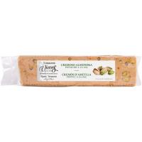 Turrón cremoso almendra-pistacho a la sal VICENS, tableta 300 g