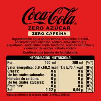 Refresc de cola COCA COLA Zero Zero, pack 6x20 cl
